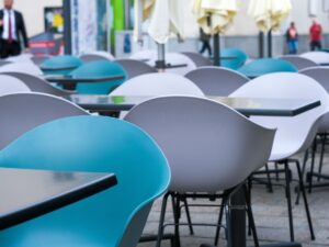Chaises de restaurant design