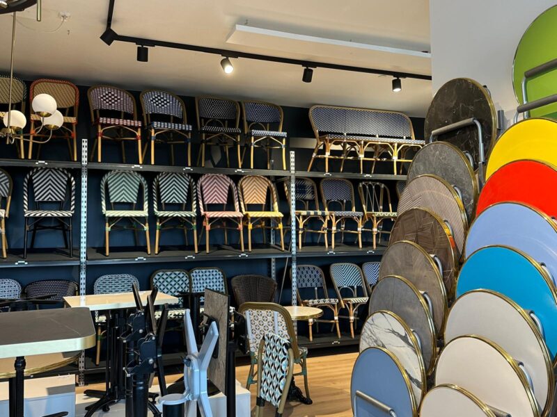 Tendances Bistromania, photo du showroom